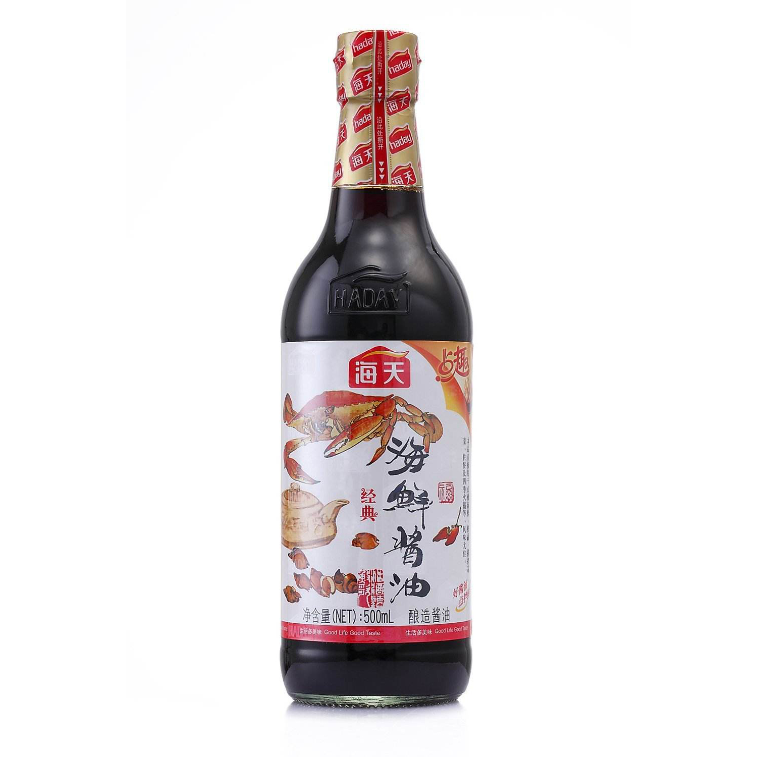海天海鲜酱油500ml